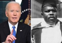 Biden pardons late Black activist Marcus Garvey, 4 others