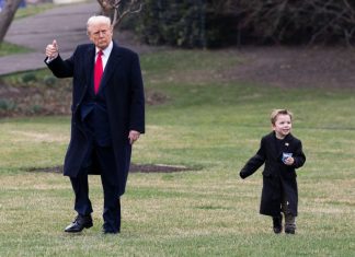 Heartwarming moment of Trump walking with Musk’s son ‘Lil X’ goes viral
