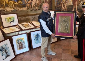 21 forged Salvador Dalí pieces were seized from Parma art exhibition in Italy